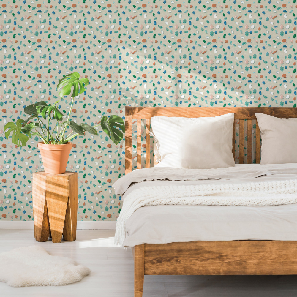 シール壁紙・広瀬順子のシーグラス