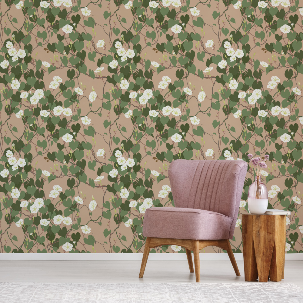 シール壁紙・広瀬順子の夜顔