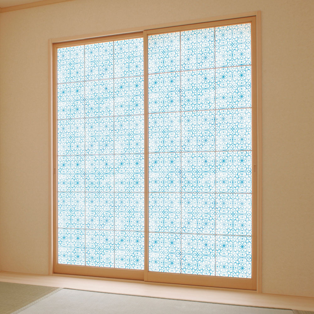 デザイン障子紙・tettetextileのmukuhati senka