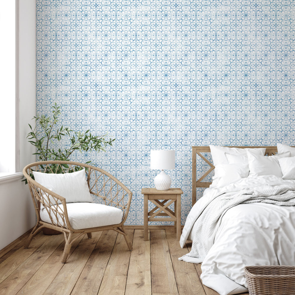 シール壁紙・tettetextileのmukuhatisenka