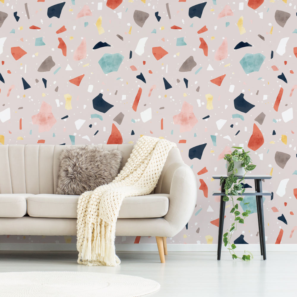 シール壁紙・chapeonyaのterrazzo