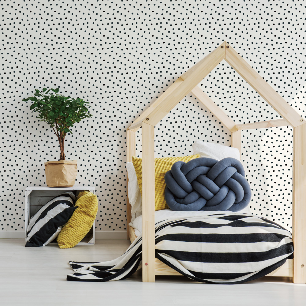 シール壁紙・chapeonyaの水玉あられ