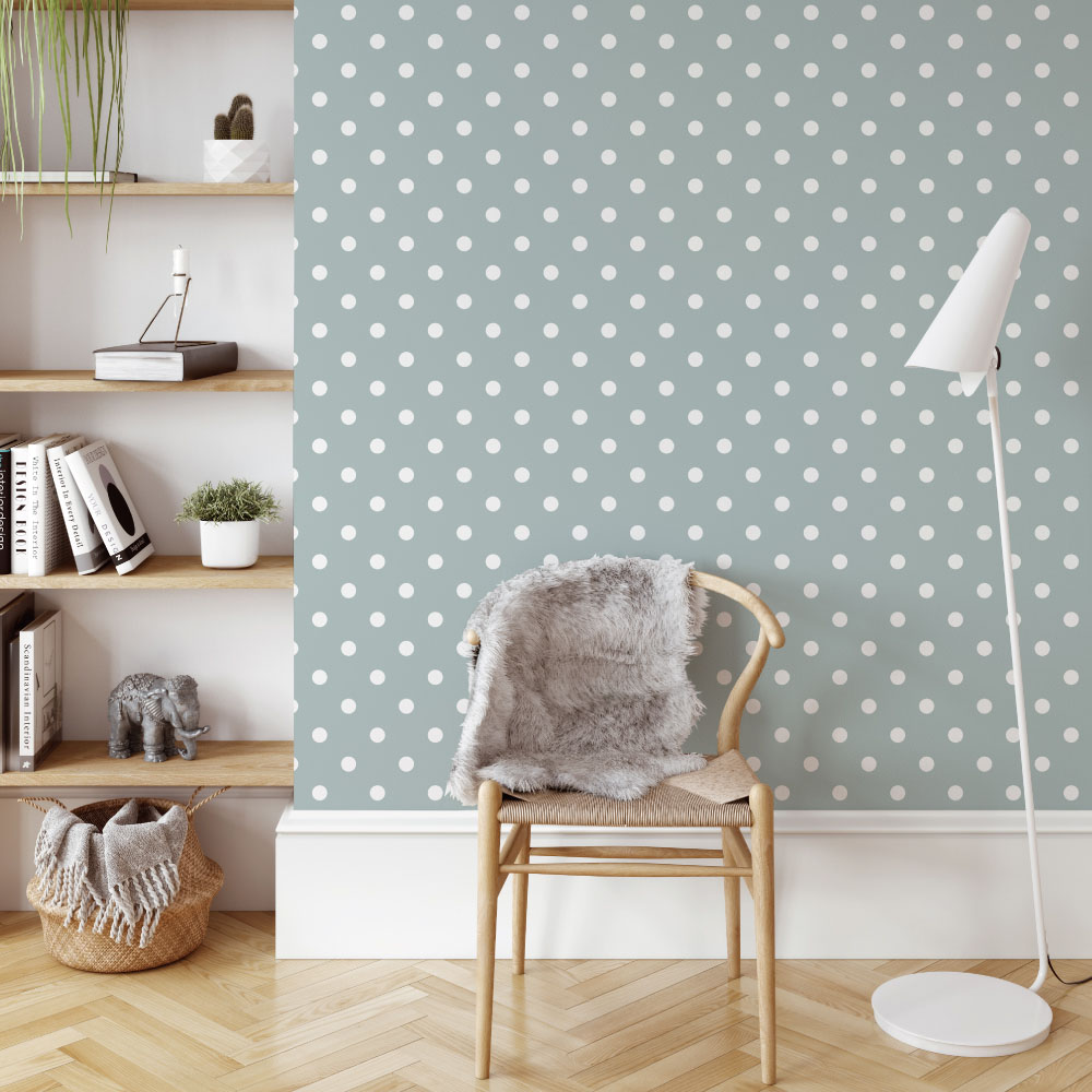 シール壁紙・tomoko arakawaのパステルカラーのドット