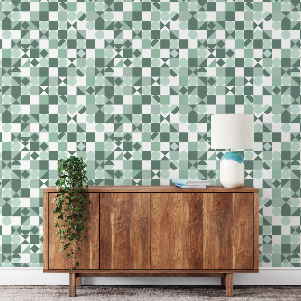 シール壁紙・tomoko arakawaのまるとしかく