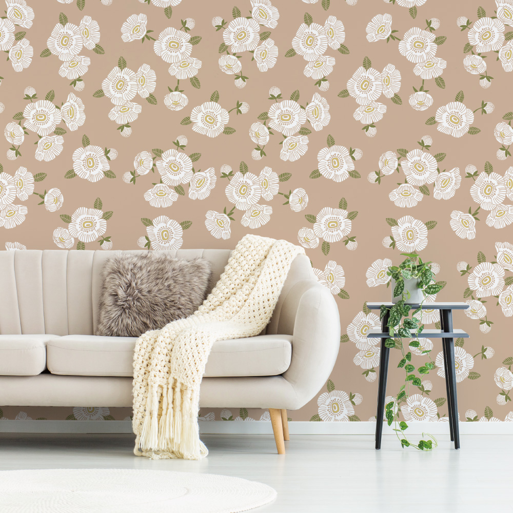 シール壁紙・tomoko arakawaのカメリア