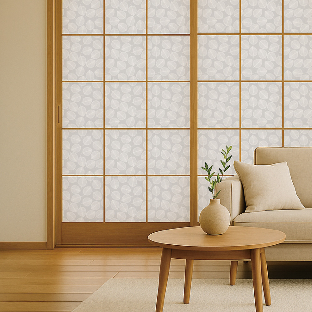 デザイン障子紙・Akiko Collinsのおちば