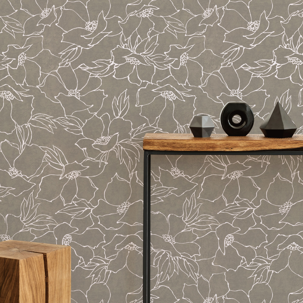 シール壁紙・いろはなの芳