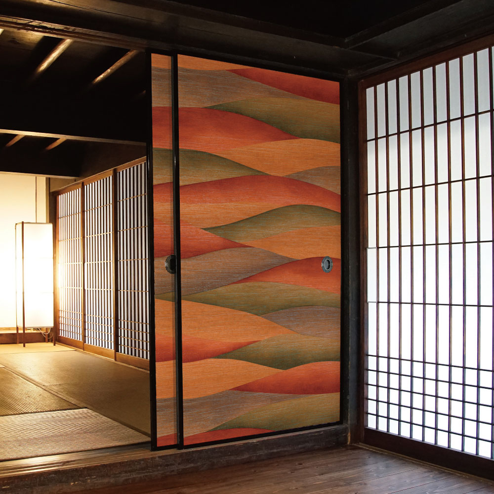 ふすま用リメイクシール・いろはなの深山