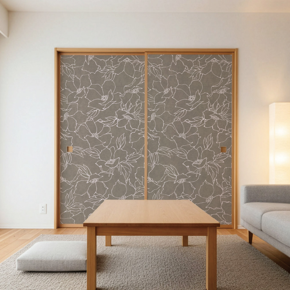 ふすま用リメイクシール・いろはなの芳