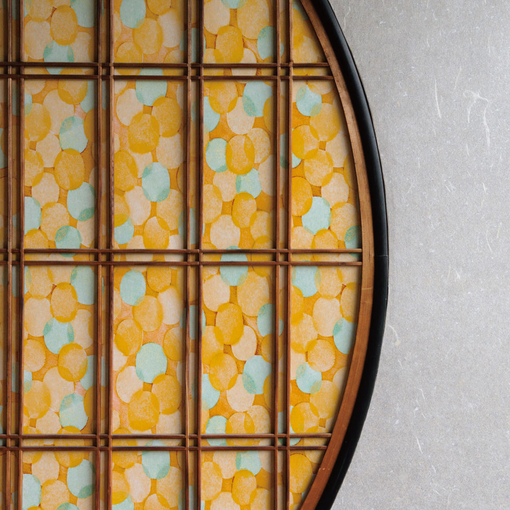 デザイン障子紙・いろはなの滲水玉