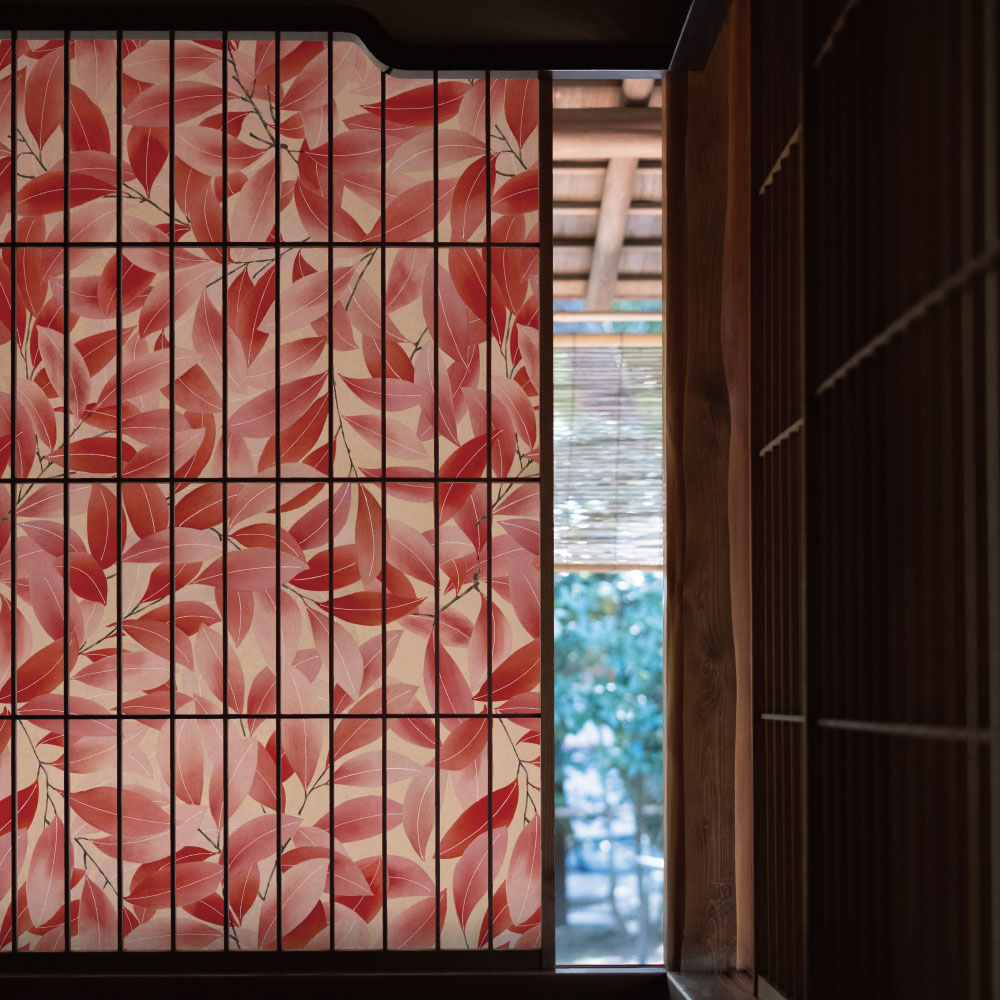 デザイン障子紙・いろはなの錦秋