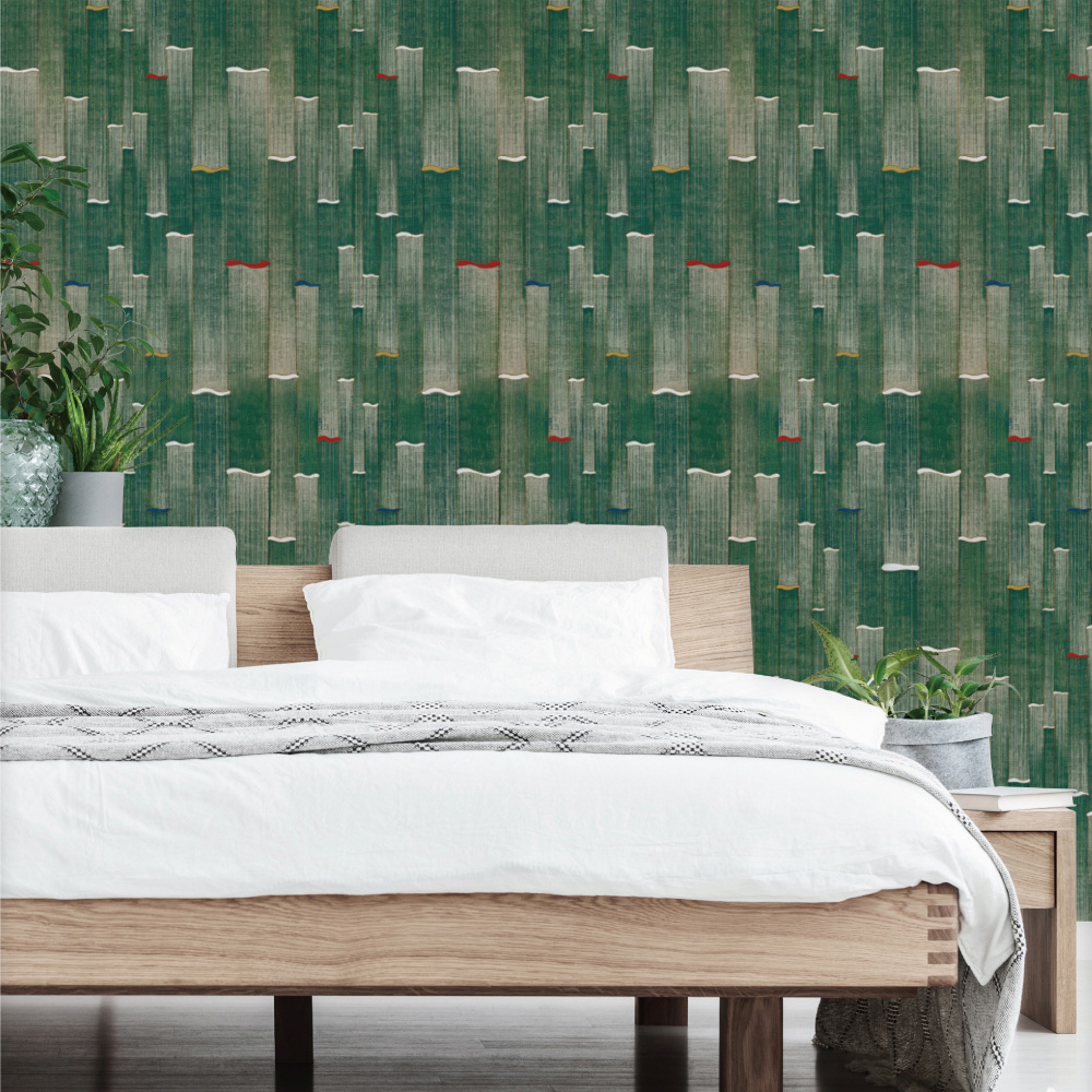 シール壁紙・いろはなの群竹