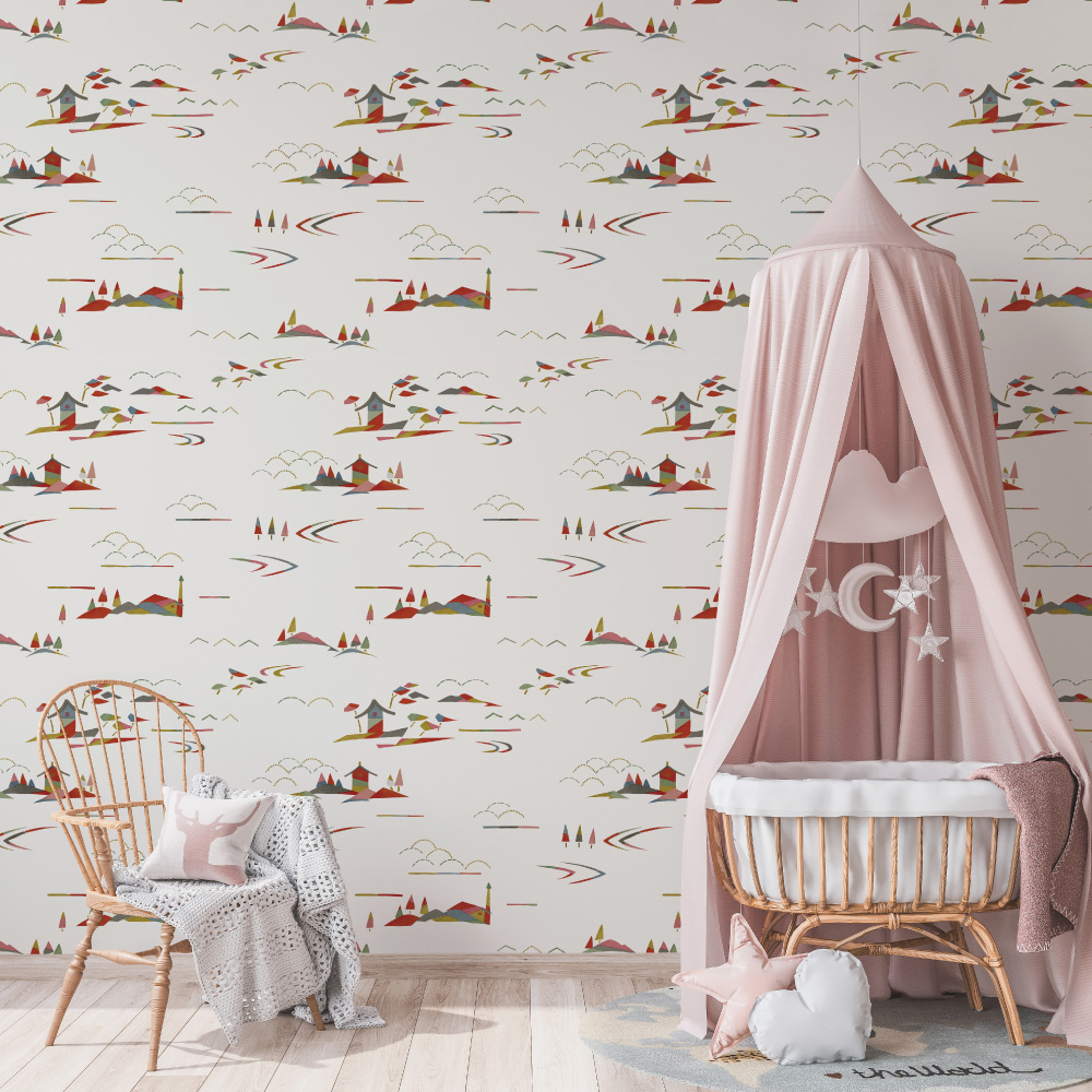 シール壁紙・いろはなの情景