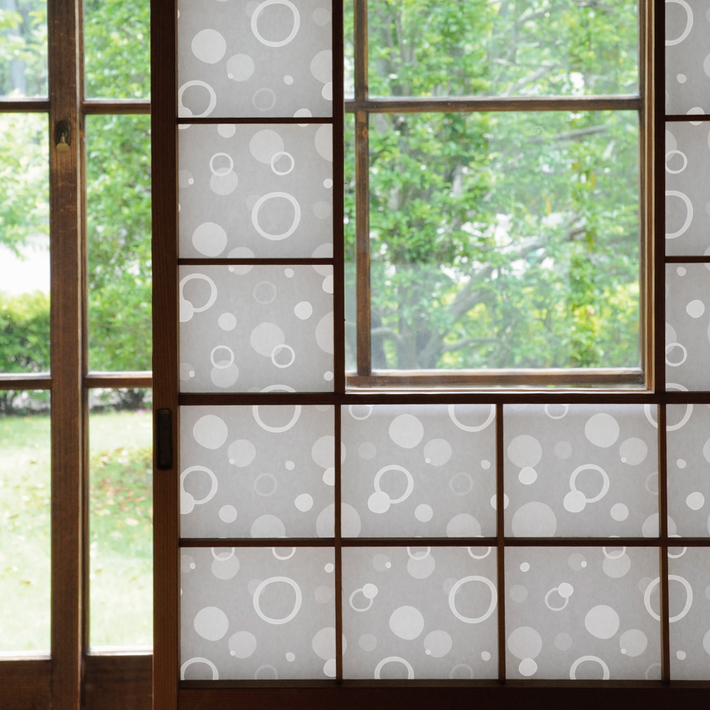 デザイン障子紙・Blancheのバブル