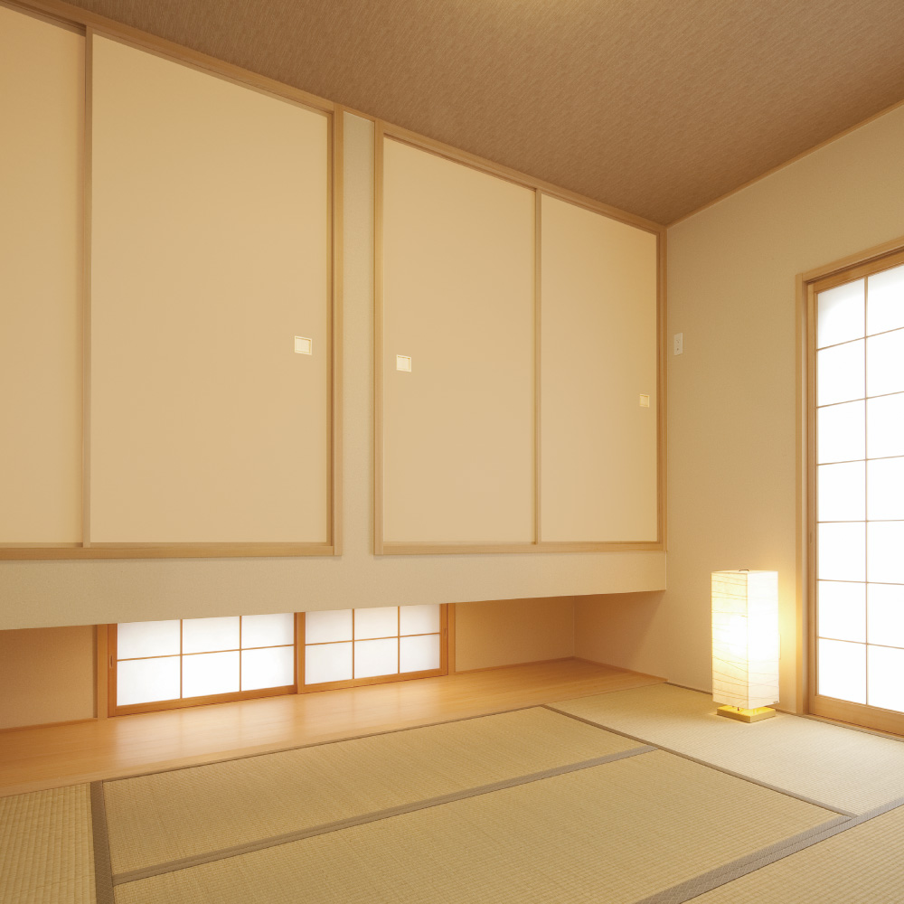 ふすま用リメイクシール・メルアのミルクチャイ