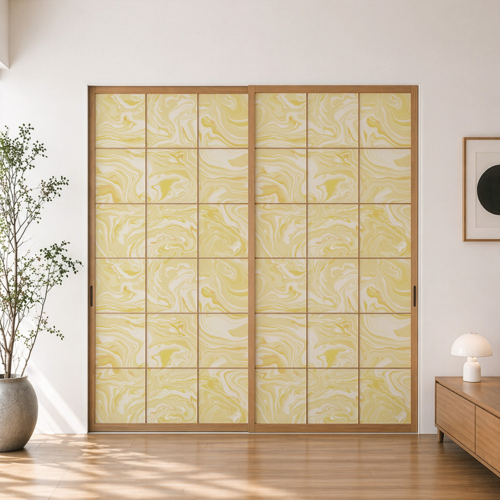 デザイン障子紙・マーブルのメリー