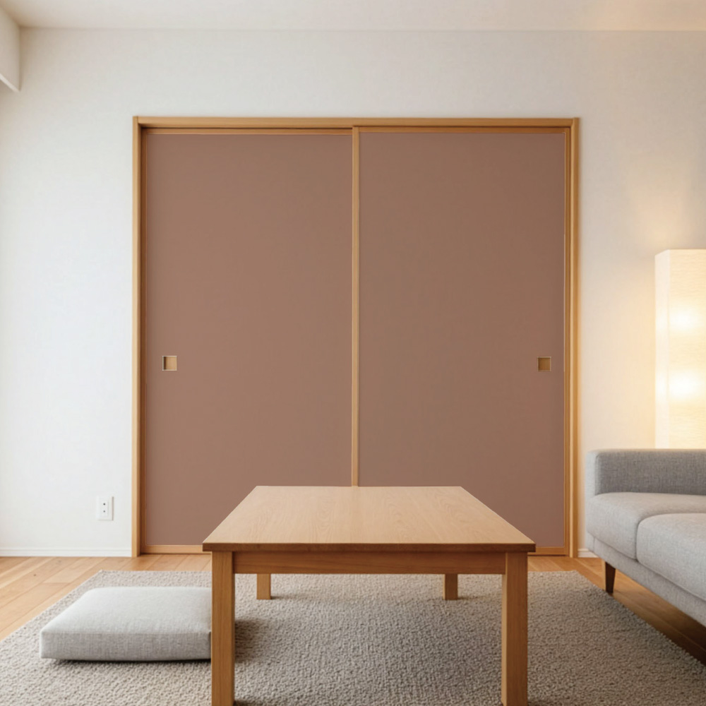 ふすま用リメイクシール・伝統色の梅染