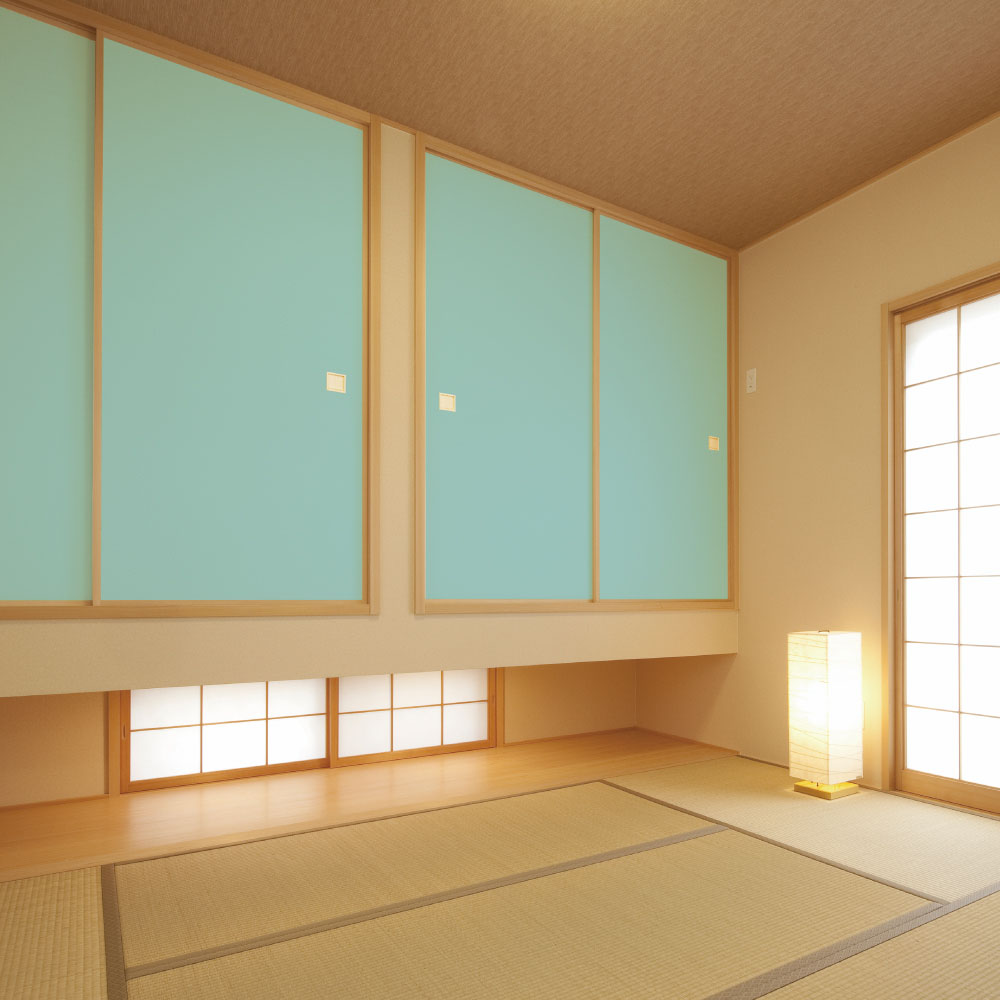 ふすま用リメイクシール・伝統色の甕覗