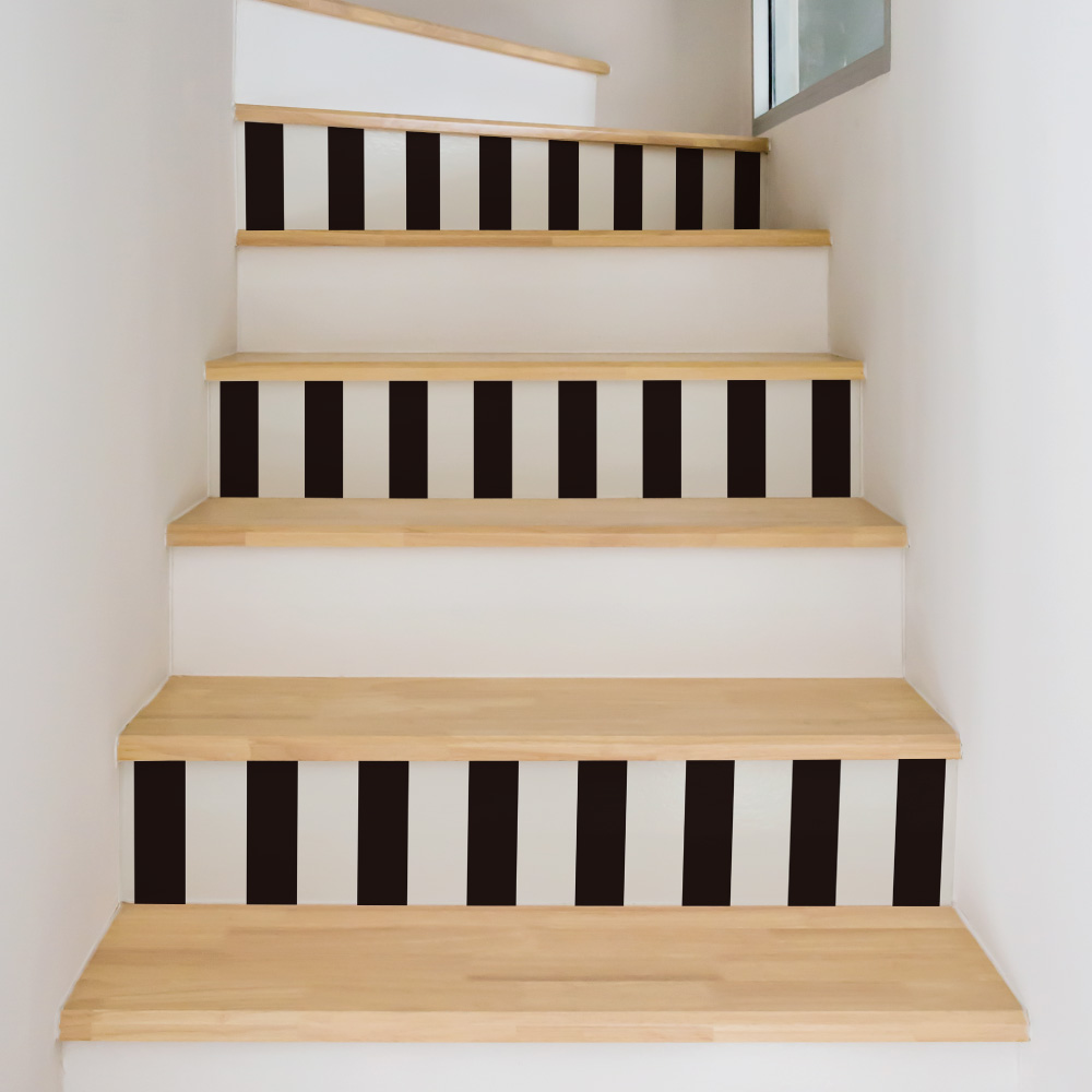 階段用リメイクシート・カラヴィのストライプ