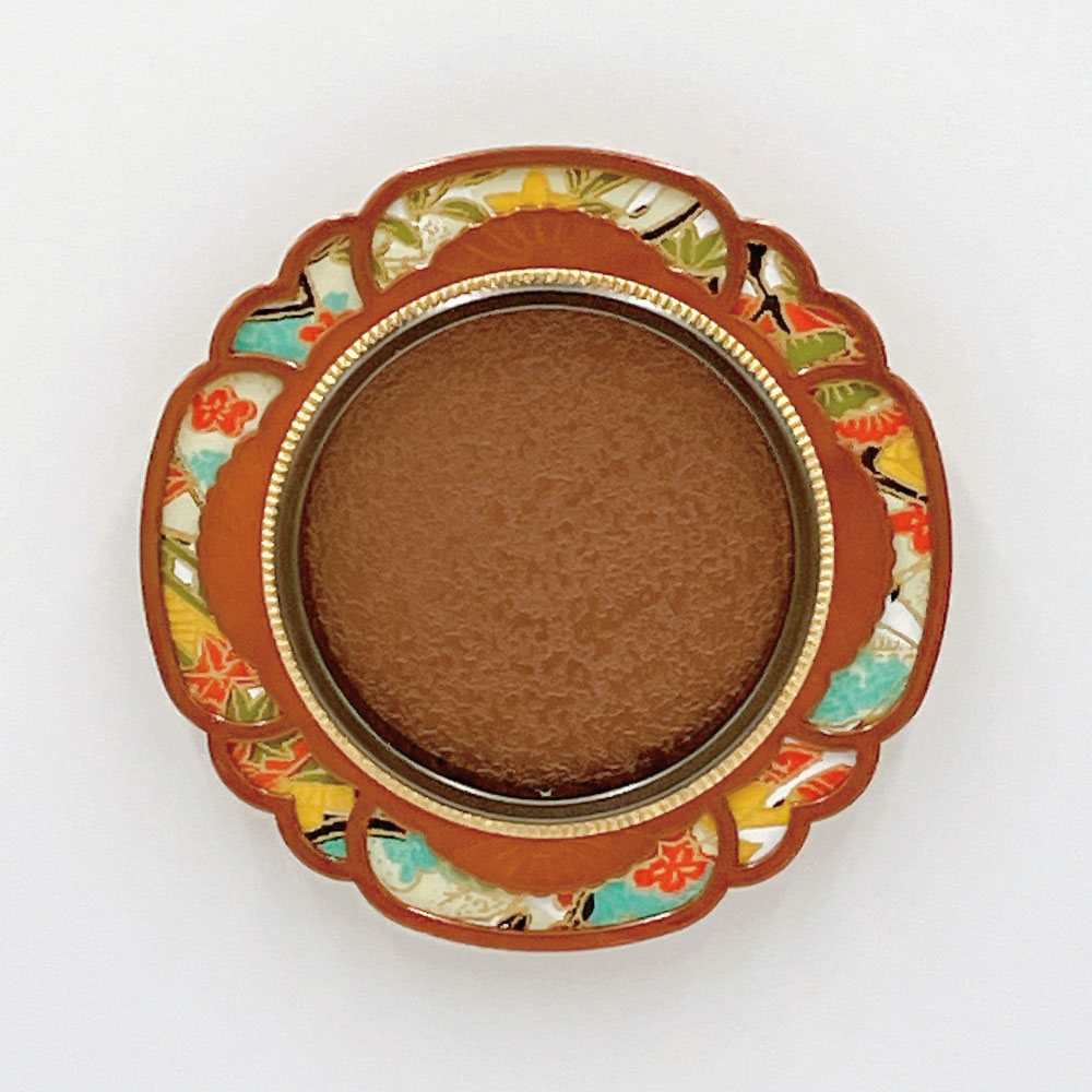 友都香和紙引手・楓（無地底）