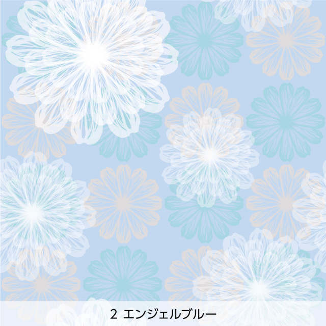 シール壁紙・NAOのbloomfromlilybud(エンジェルブルー)
