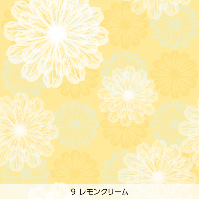 シール壁紙・NAOのbloomfromlilybud(レモンクリーム)