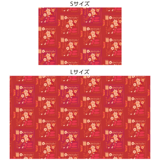 レジャーシート・AZUのFlower Book（デザイン2）