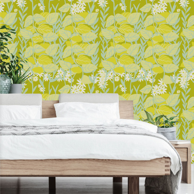 シール壁紙・AZUのbushy plant