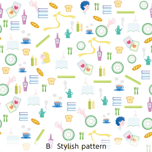 リメイクシートmini・ たかなかな (Stylish pattern)