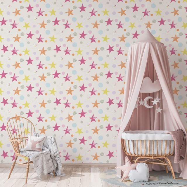 シール壁紙・Pavish PatternのRelaxing Stars