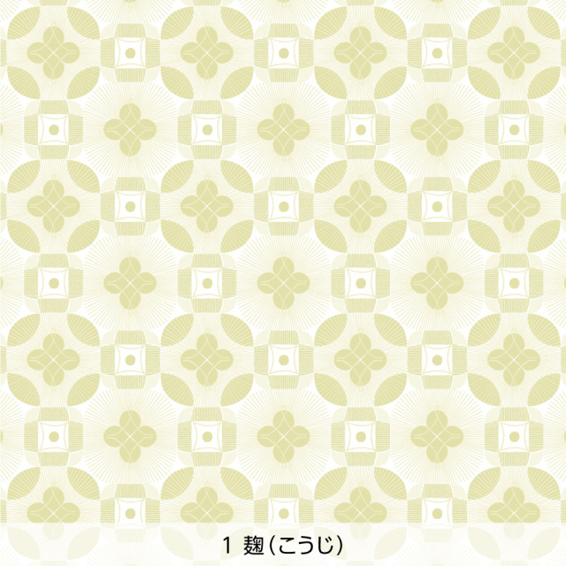 デザイン障子紙・増渕芽久美の夏の宵（麹）