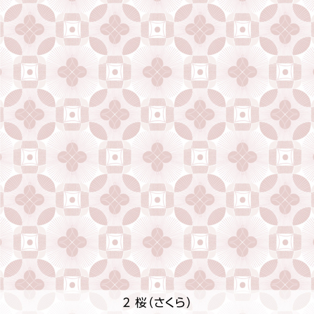 デザイン障子紙・増渕芽久美の夏の宵（桜）