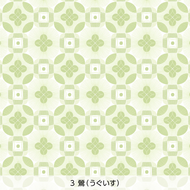 デザイン障子紙・増渕芽久美の夏の宵（鶯）