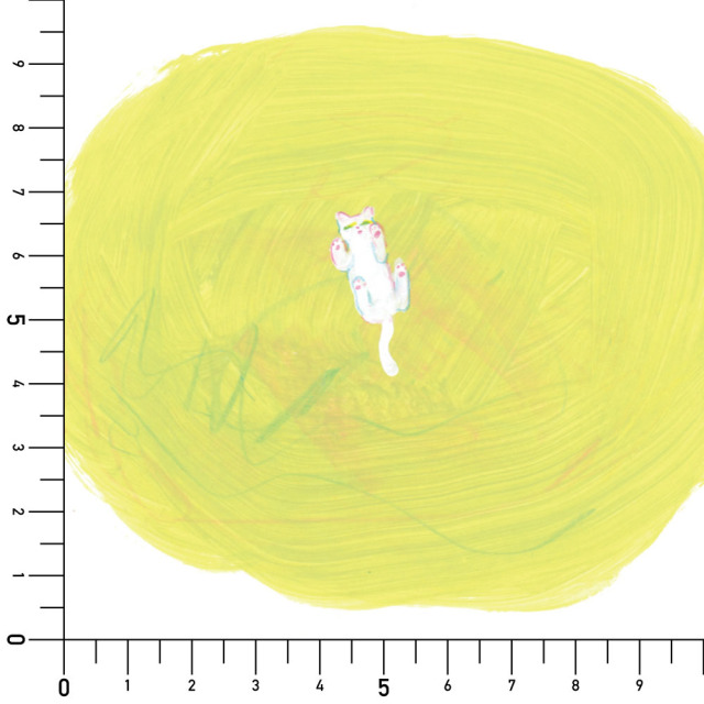 リメイクシート・ふりはた あきたのネコドット実寸サイズ表