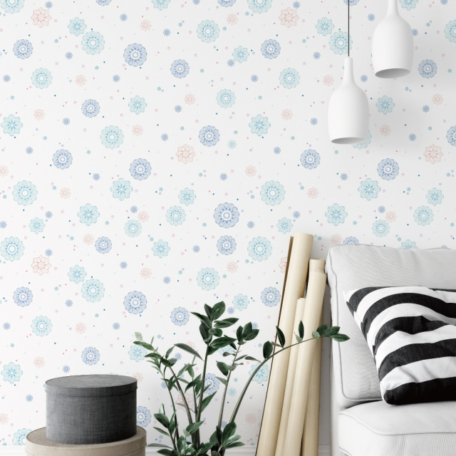 シール壁紙・MU_YAの水中花