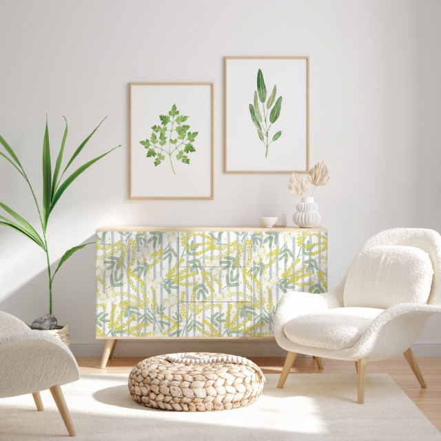 さわやかな朝に 模様デザイナー Maya リメイクシート クリエイターズ壁紙 Harokka