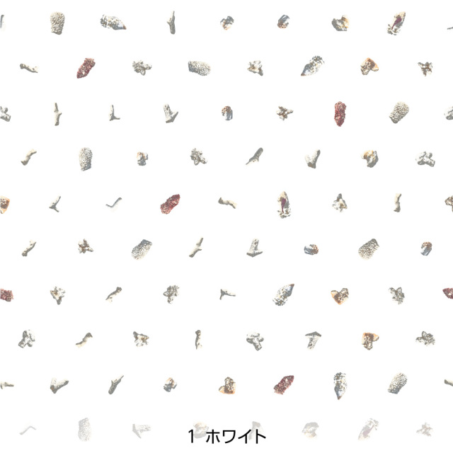 シール壁紙・原宗男のCoral(ホワイト)