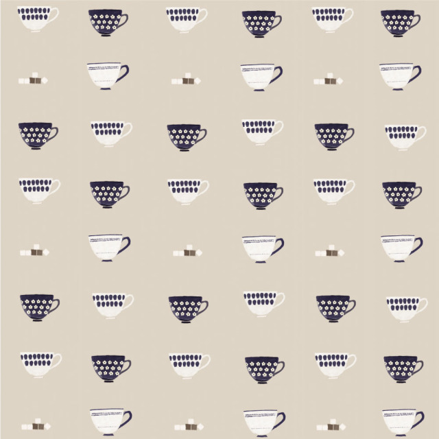 リメイクシートmini・本山 もつこ (コーヒーカップと角砂糖)