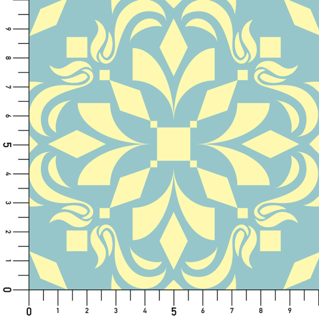 シール壁紙・Miki SaitoのDiamond Arrangement実寸サイズ表