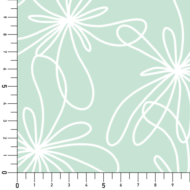 リメイクシート・Annの島の花実寸サイズ表