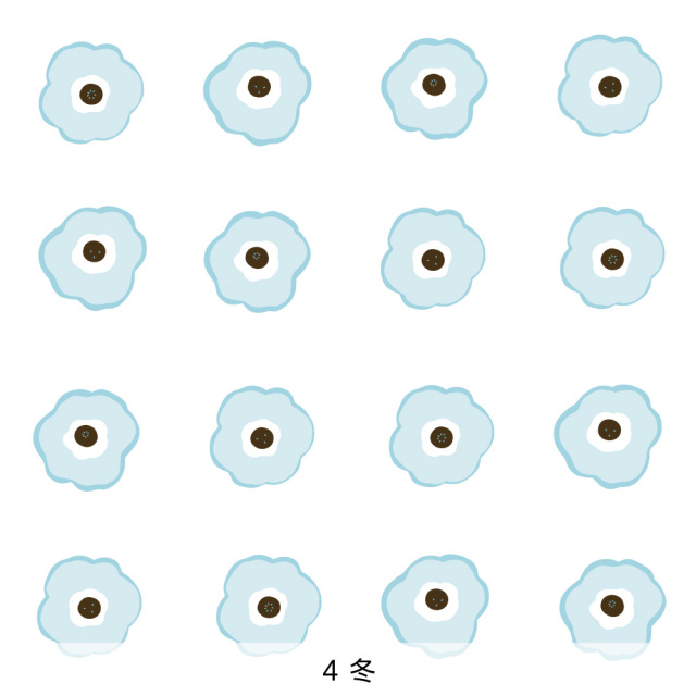 シール壁紙・Annの季節(冬)