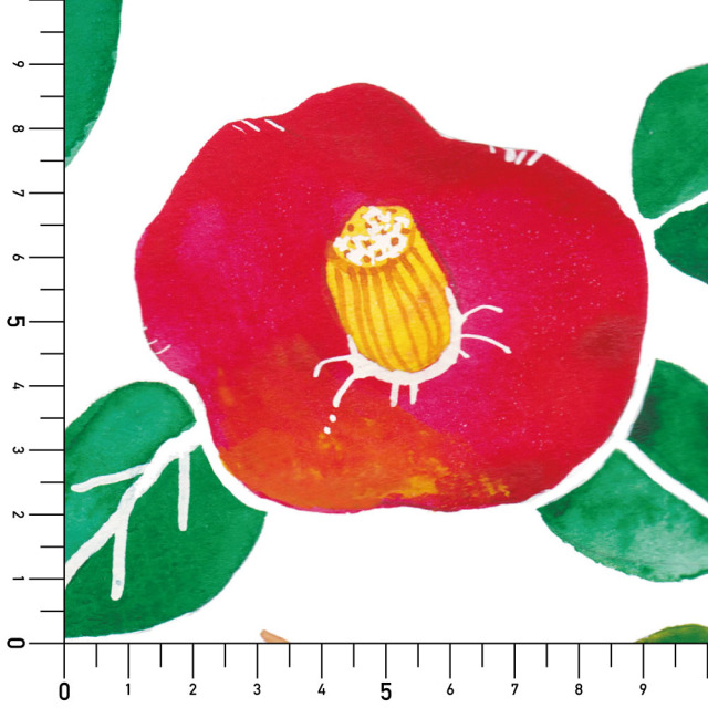 リメイクシート・伊吹春香の椿実寸サイズ表