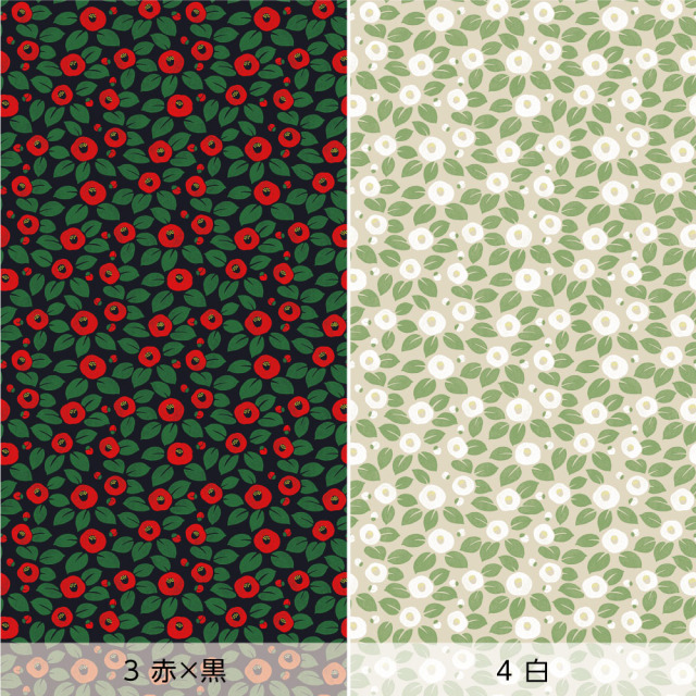 リメイクシート・広瀬順子の椿（バリエーション2）