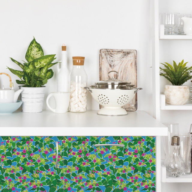 リメイクシート・広瀬順子のオシロイバナ