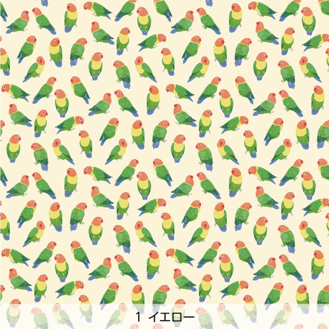 ボタンインコ ／ 広瀬順子（Tree Sparrow） 壁紙 Harokka