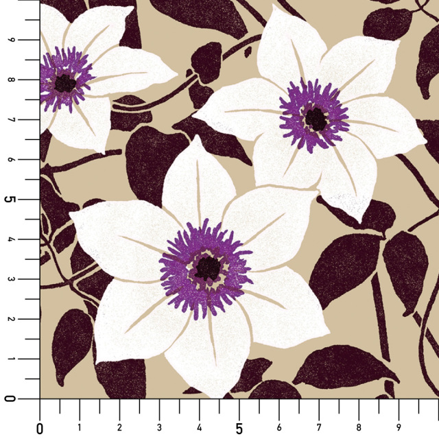 シール壁紙・広瀬順子のテッセン実寸サイズ表