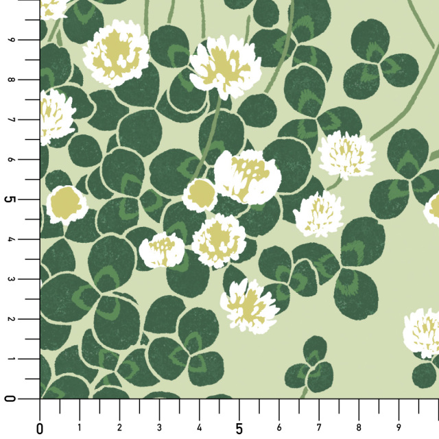 シール壁紙・広瀬順子のしろつめくさ実寸サイズ表