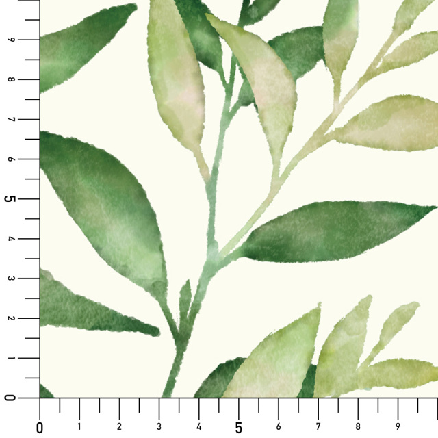 シール壁紙・広瀬順子のグリーンリーフ実寸サイズ表