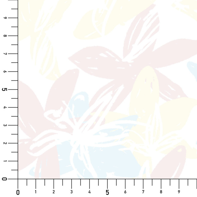リメイクシート・Kimagure_patternsのResort FLOWER実寸サイズ表