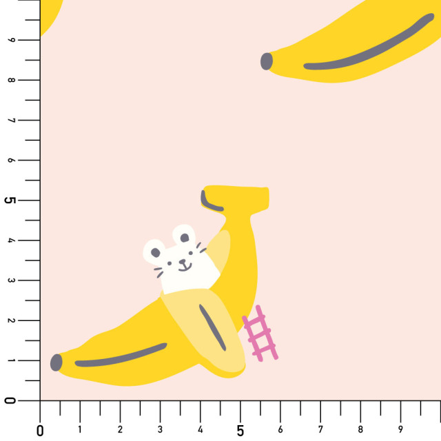 リメイクシート・merry laughのばななライフ実寸サイズ表